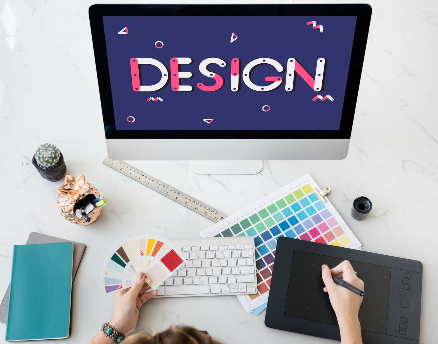 What are the 4 Major fundamentals of Graphic design?